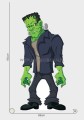 Frankenstein (2) cartoon z kartonu sklep internetowy