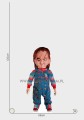Laleczka Chucky z kartonu sklep internetowy
