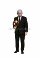Jarosław Kaczyński (2) kwiaty z kartonu sklep internetowy