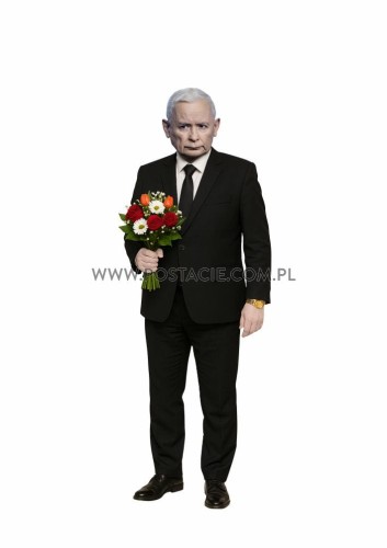 Jarosław Kaczyński (2) kwiaty z kartonu sklep internetowy