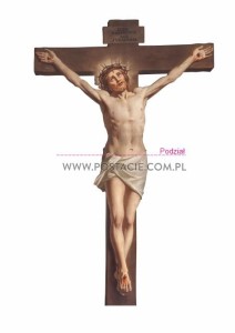 Jezus Chrystus postać na krzyżu (1)