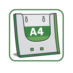 Kieszeń na ulotki A4